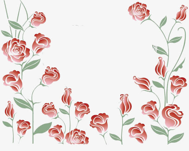玫瑰花会免抠