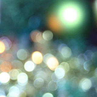 彩色梦幻光斑背景