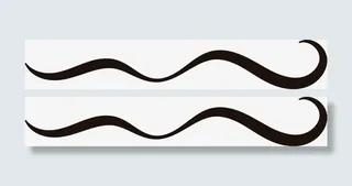 粗细不一的条线免抠