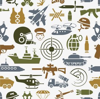 军事元素图案免抠