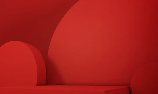 红色展台C4D背景高清 红色展台C4D背景高清
