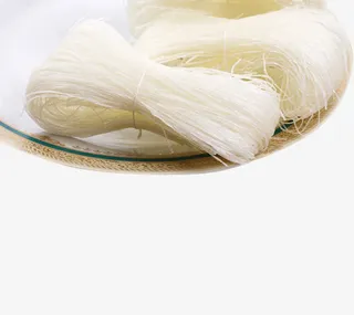 盘子里的龙口粉丝卷免抠