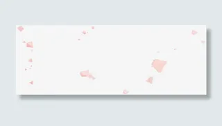 飞舞浅粉纸张免抠