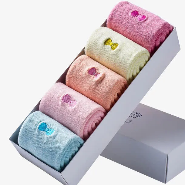 加绒加厚袜子免抠