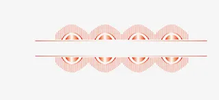 矢量卡通扁平化中国风花纹边框免抠