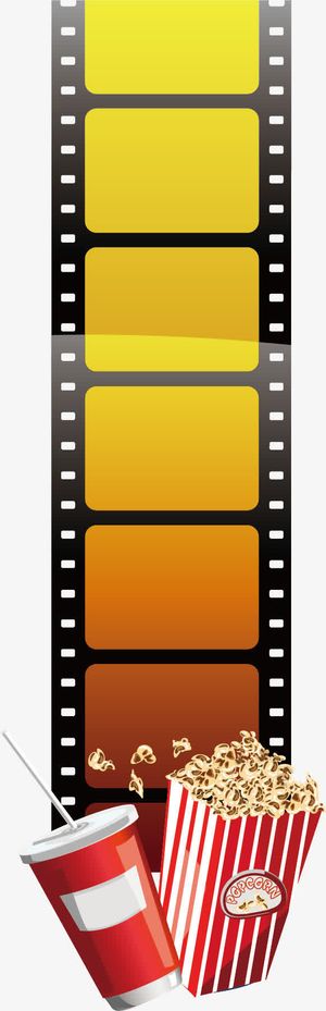 电影交卷卡通海报促销素材免抠