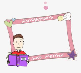 卡通文字框免抠