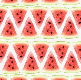 西瓜水果切片免抠