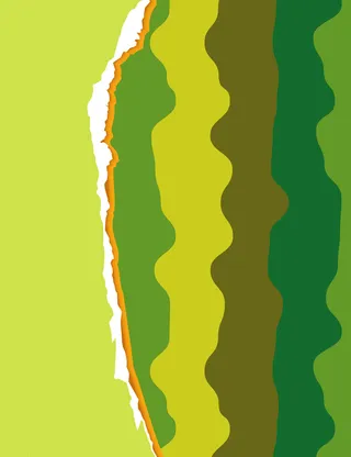 水彩曲线动感条纹纸质撕痕封面背景高清