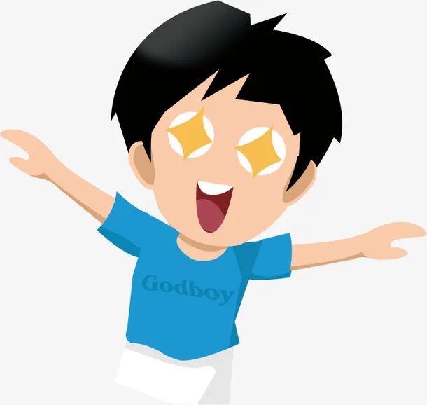 “见钱眼开”的男孩免抠