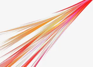 红色速度光线免抠