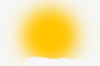 黄色光晕免抠