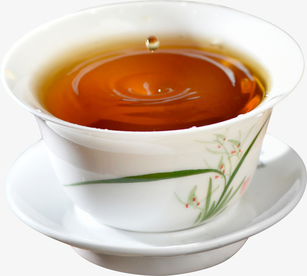 一杯红茶 茶汤免抠