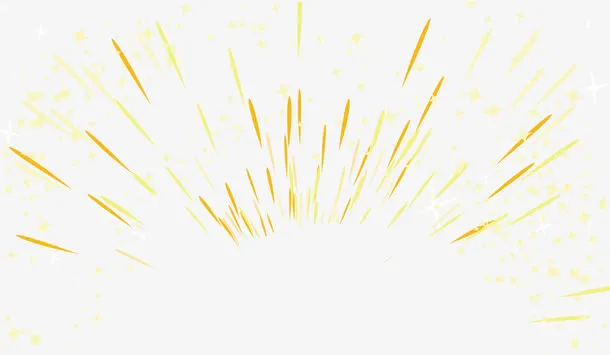 放射状烟花素材免抠