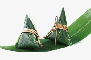 绿色立体粽子实物免抠免抠