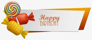 糖果对话框矢量免抠