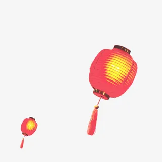 红灯笼免抠