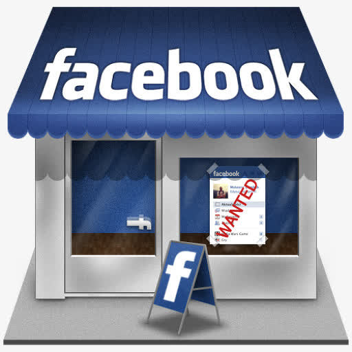 Facebook商店图标免抠