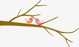 干枯的树枝免抠