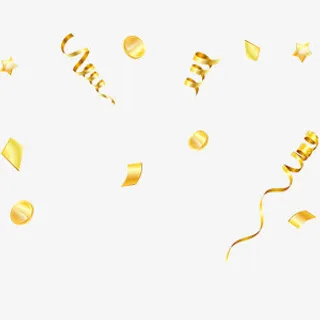 漂浮的金币免抠