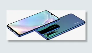 华为P30手机平面屏手机免扣素材免抠