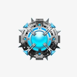 蓝色科技感形状颜色免抠