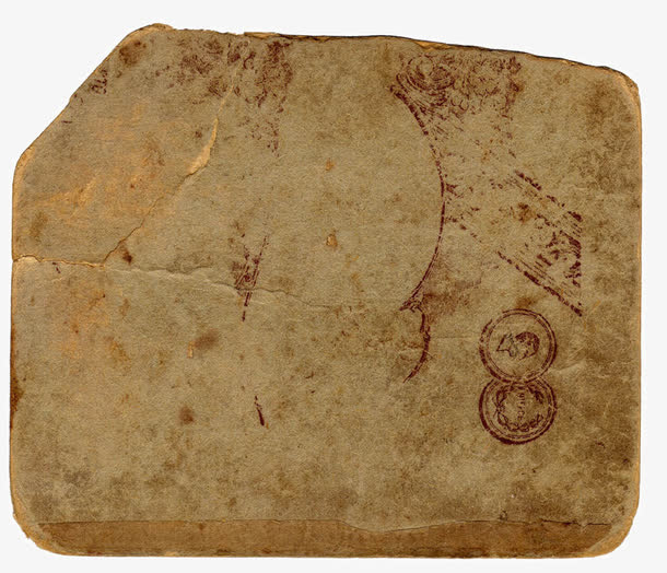 怀旧纸张信纸免抠