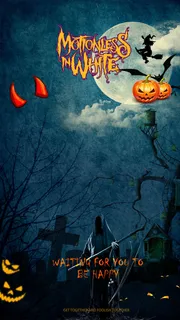 万圣节黑色恐怖背景高清