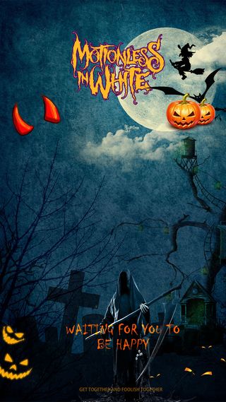 万圣节黑色恐怖背景高清