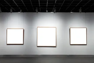 空画廊照片免抠