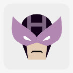 鹰眼Super-Heroes-Icons免抠