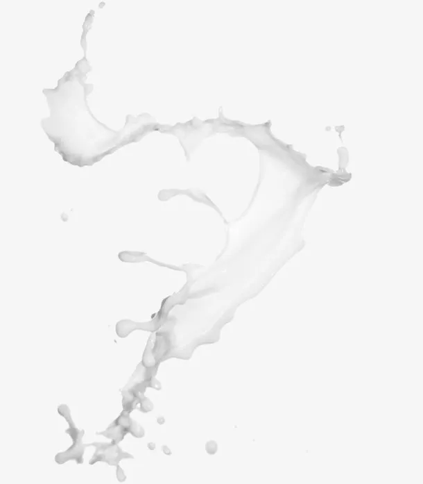 液体 牛奶 飞溅 PNG 素材免抠