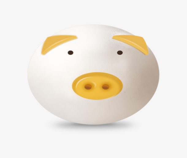 卡通小猪奶黄包1免抠