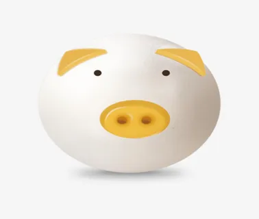 卡通小猪奶黄包1免抠