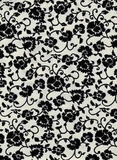 复古黑白花卉壁纸背景免抠背景底纹元素
