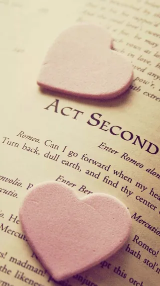 粉色爱心情人节主题H5背景高清