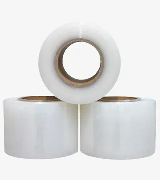 白色大卷耐用缠绕膜免抠