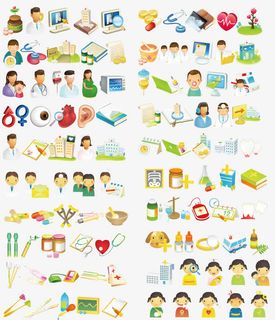 医疗矢量素材免抠