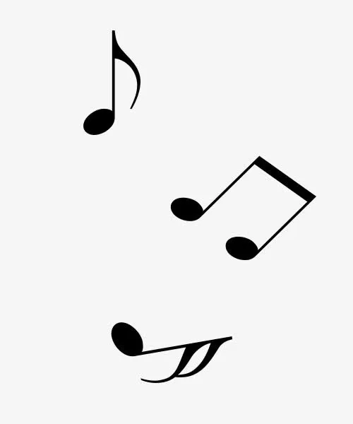 卡通音乐符号免抠