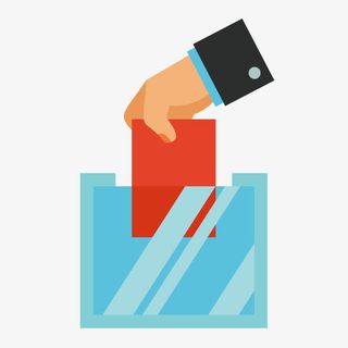 矢量意见箱免抠