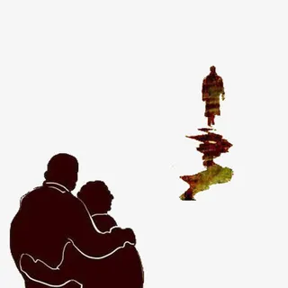 父母的背影免抠