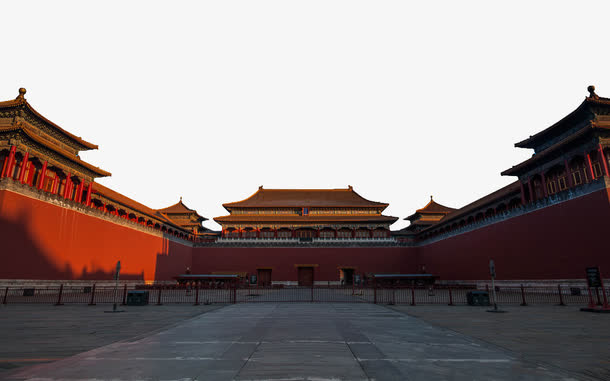 紫禁城景区免抠