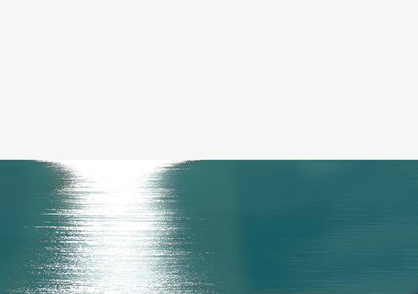 湖面波光免抠