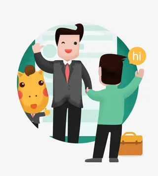 互相打招呼免抠