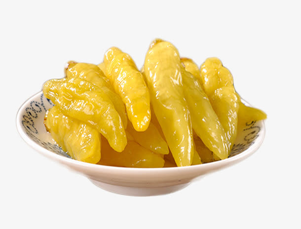 盘子中的辣椒图片免抠