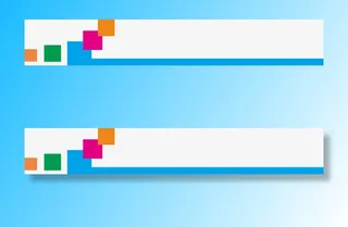 手绘标题免抠标签元素