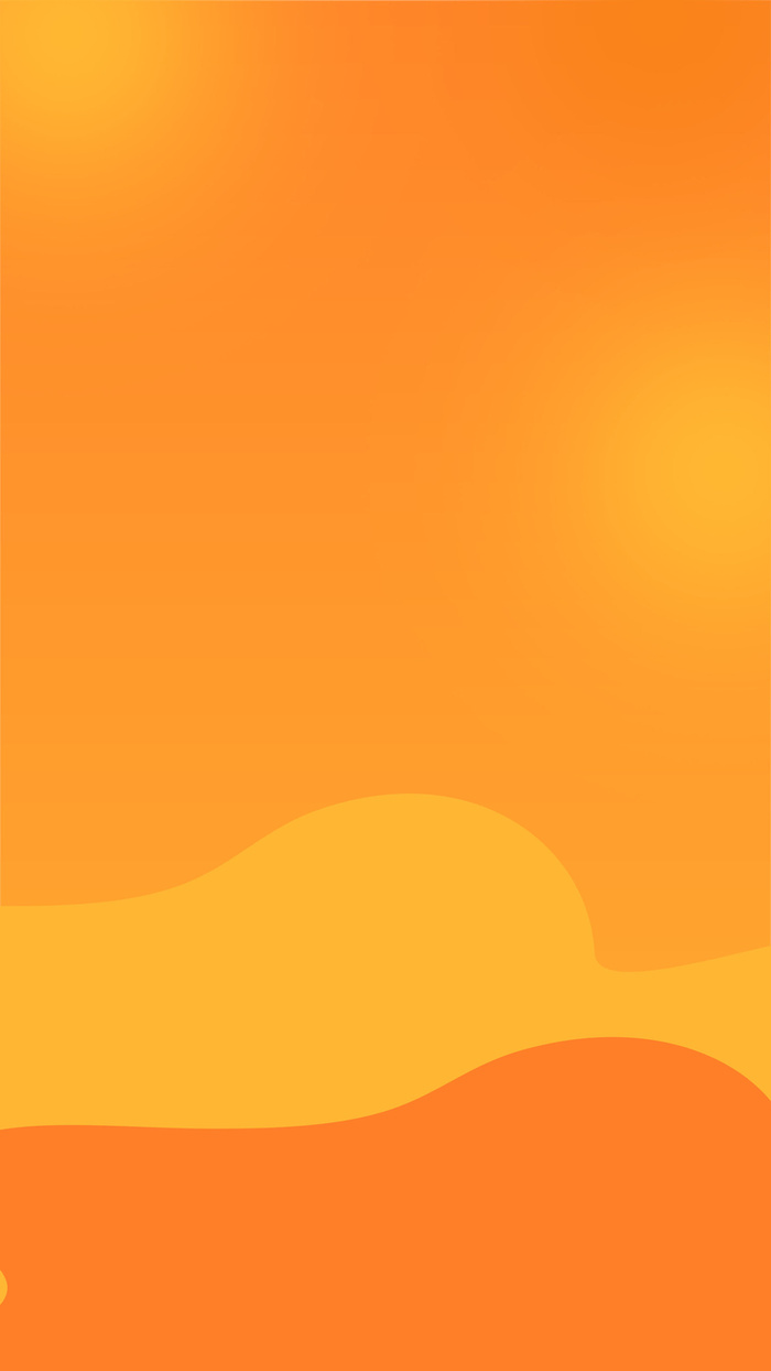 黄色简约唯美手绘背景高清