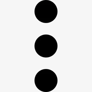 显示更多按钮三点图标免抠