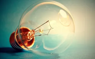 唯美彩色灯泡背景图高清