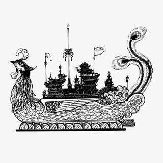 中国风纹样免抠